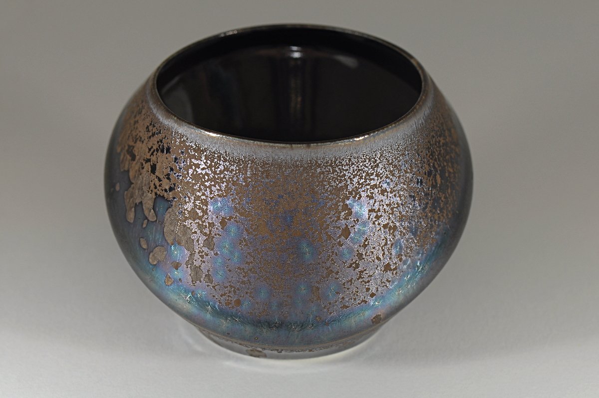tenmoku-sake-set   - Contemporary Ceramics