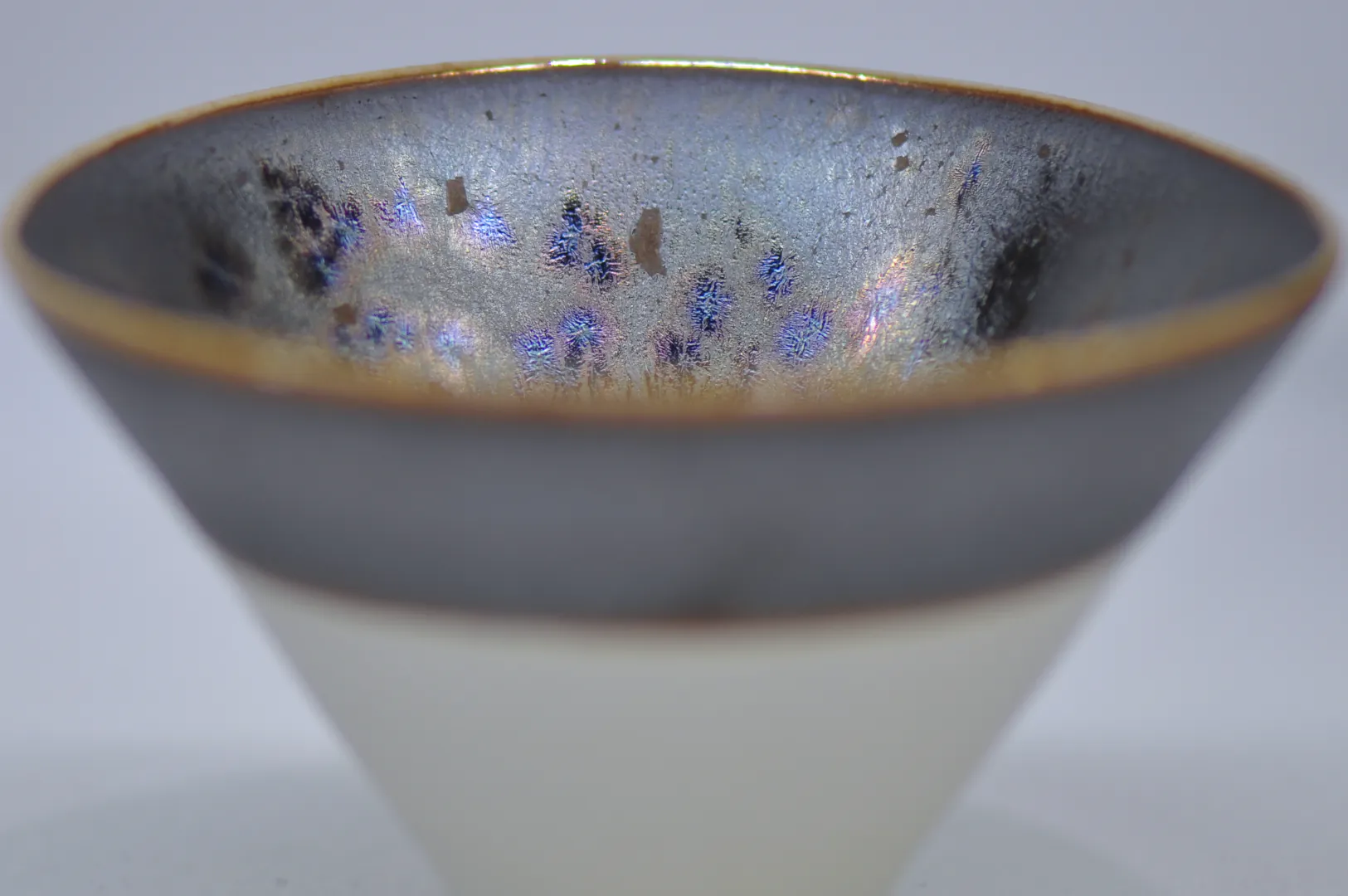 Cone Cup Iridescent Glaze