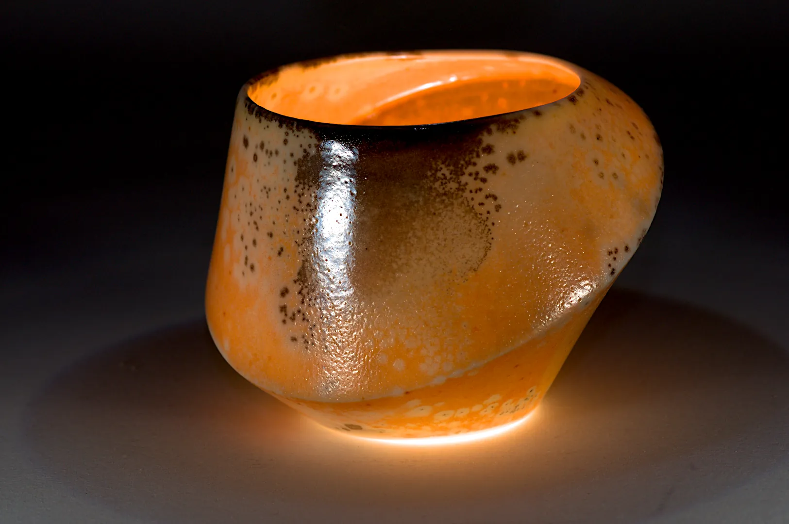 Shino Glazed Porcelain