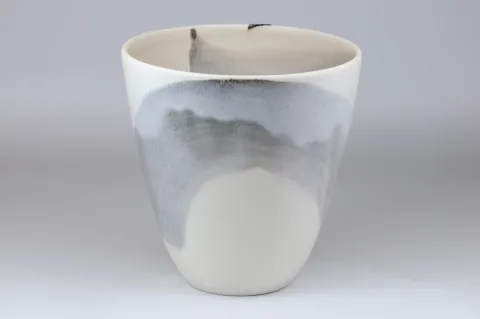 Bowl with Grey-Purple Brushwork Bowl with Grey-Purple Brushwork