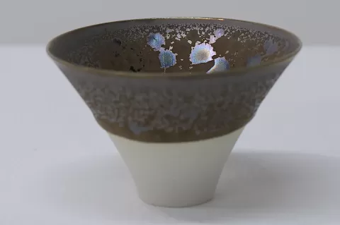 Cone Cup Iridescent Glaze Cone Cup Iridescent Glaze