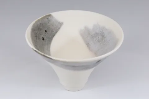 Cone Cup with Grey-Purple Brushwork Cone Cup with Grey-Purple Brushwork