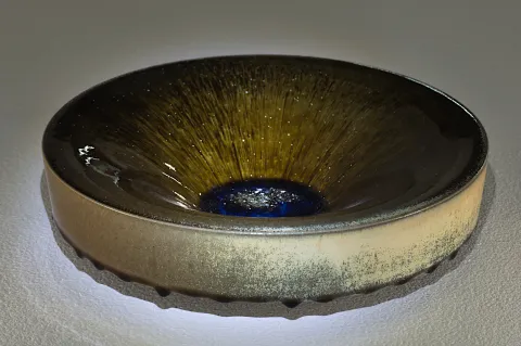 Double Walled Vessel Layered Glazes