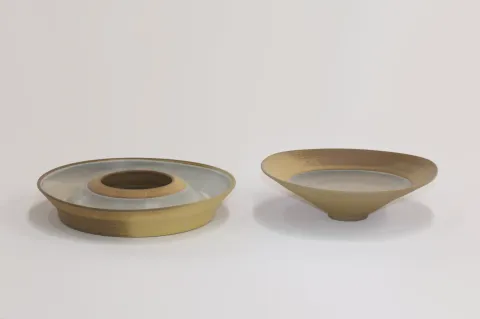Double Walled Vessel and Large bowl