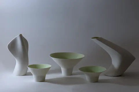 Hybrid Flasks and Mesa Bowls