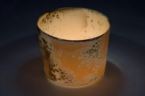 Medium Cup Shino Glaze