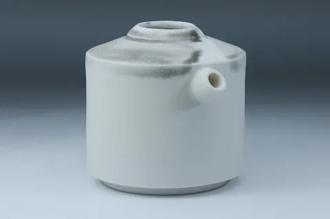 Porcelain Flask with Brushwork