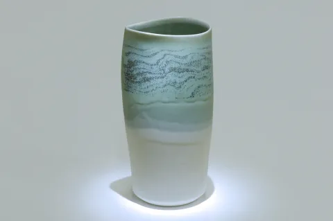 Striated Vase
