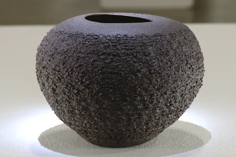 Textured Spherical Vase 2