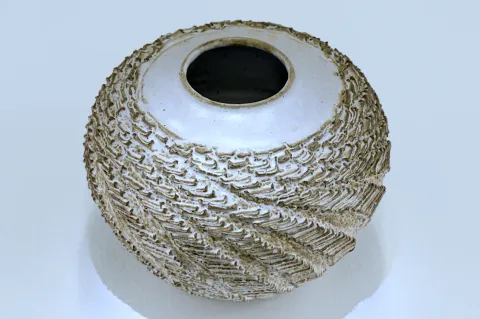 Textured Spherical Vase 6