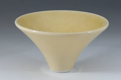 Cone Cup Yellow Ice Crackle Cone Cup Yellow Ice Crackle