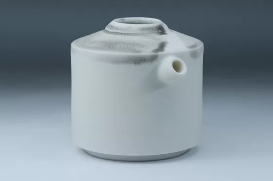 Porcelain Flask with Brushwork
